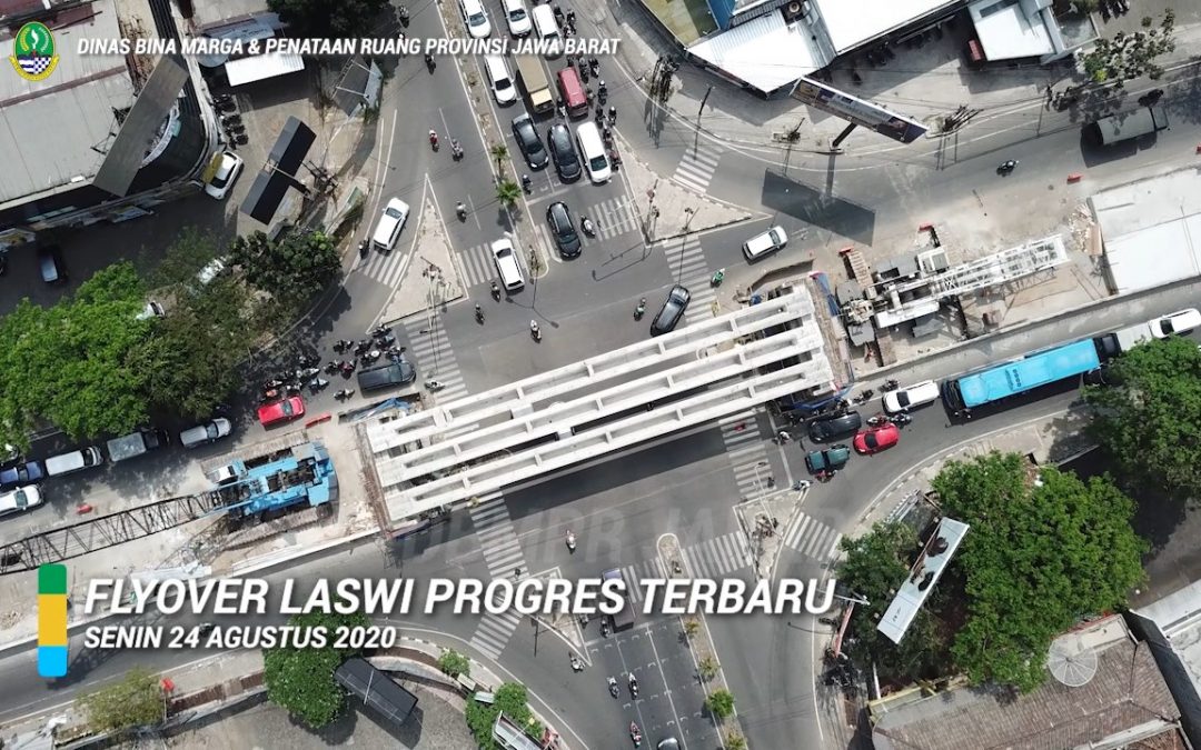 Erection Girder Flyover Laswi Bandung