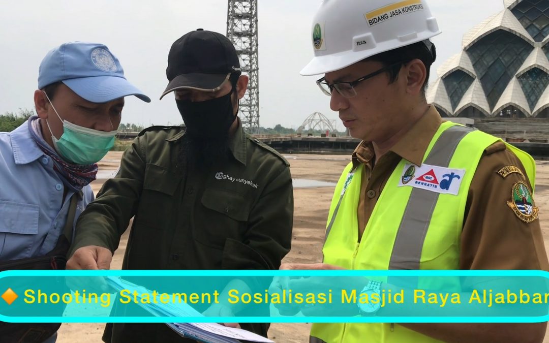 Shooting Statement Kabid Jakon DBMPR – Sosialisasi Masjid Raya Al-Jabbar Tahap III