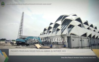 Masjid Al-Jabbar Progres 26 Oktober 2021 (Rapat dengan KEJATI Jawa Barat)