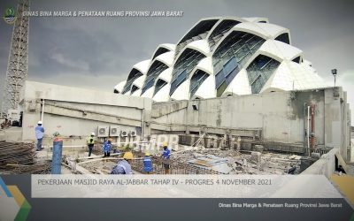 Masjid Al-Jabbar Progres 4 November 2021