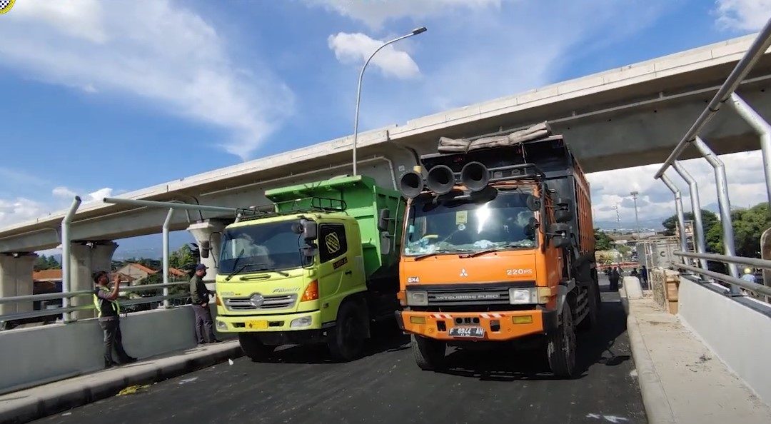 Flyover Leuwi Gajah Progres 30 November & 2 Desember 2021