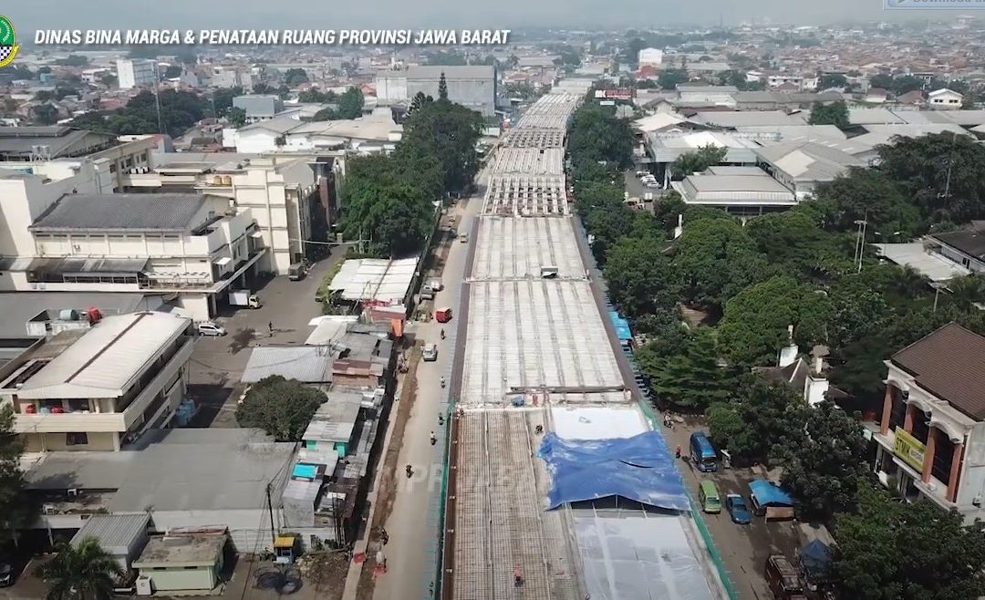 Monitoring Flyover Kopo oleh Kadis DBMPR, Plt. Walikota Bandung dan BBPJN VI – 17 Desember 2021