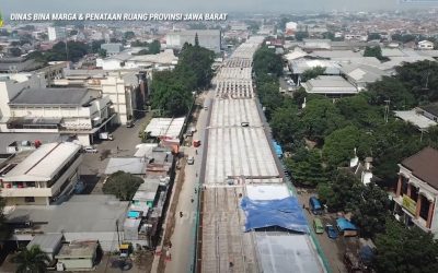 Monitoring Flyover Kopo oleh Kadis DBMPR, Plt. Walikota Bandung dan BBPJN VI – 17 Desember 2021