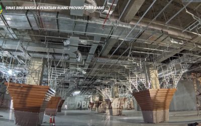 Progres Pembangunan Masjid Al-Jabbar – 13 Januari 2022