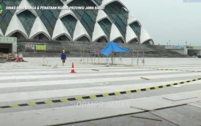 Progres Pembangunan Masjid Raya Al-Jabbar (30 Desember 2021)