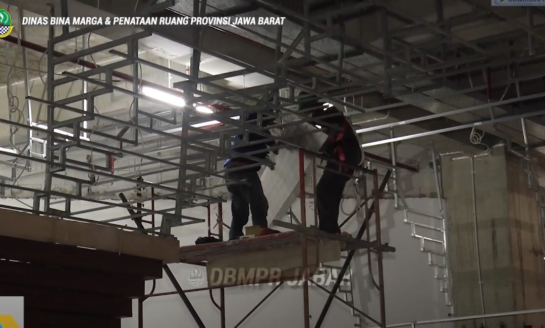 Progres Pembangunan Masjid Al-Jabbar Tahap IV (10 Februari 2022)