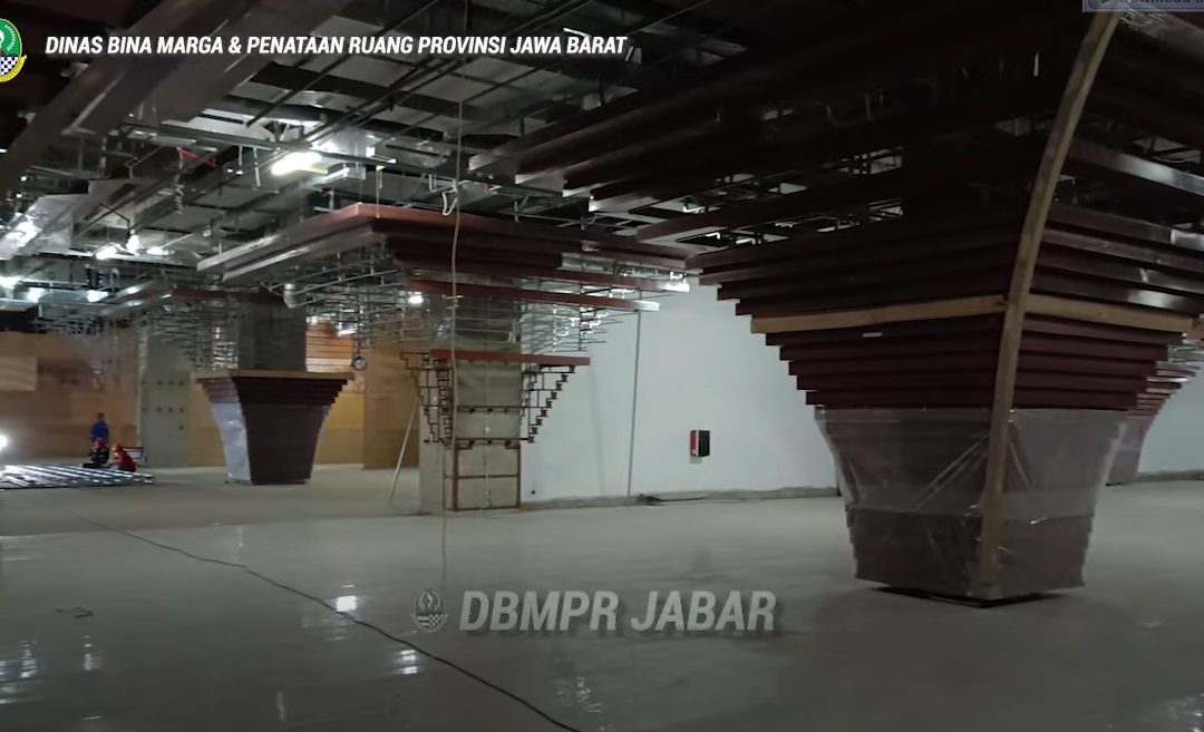 Progres Pembangunan Masjid Al-Jabbar Tahap IV – 31 Maret 2022