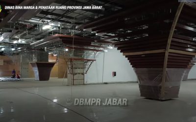 Progres Pembangunan Masjid Al-Jabbar Tahap IV – 31 Maret 2022