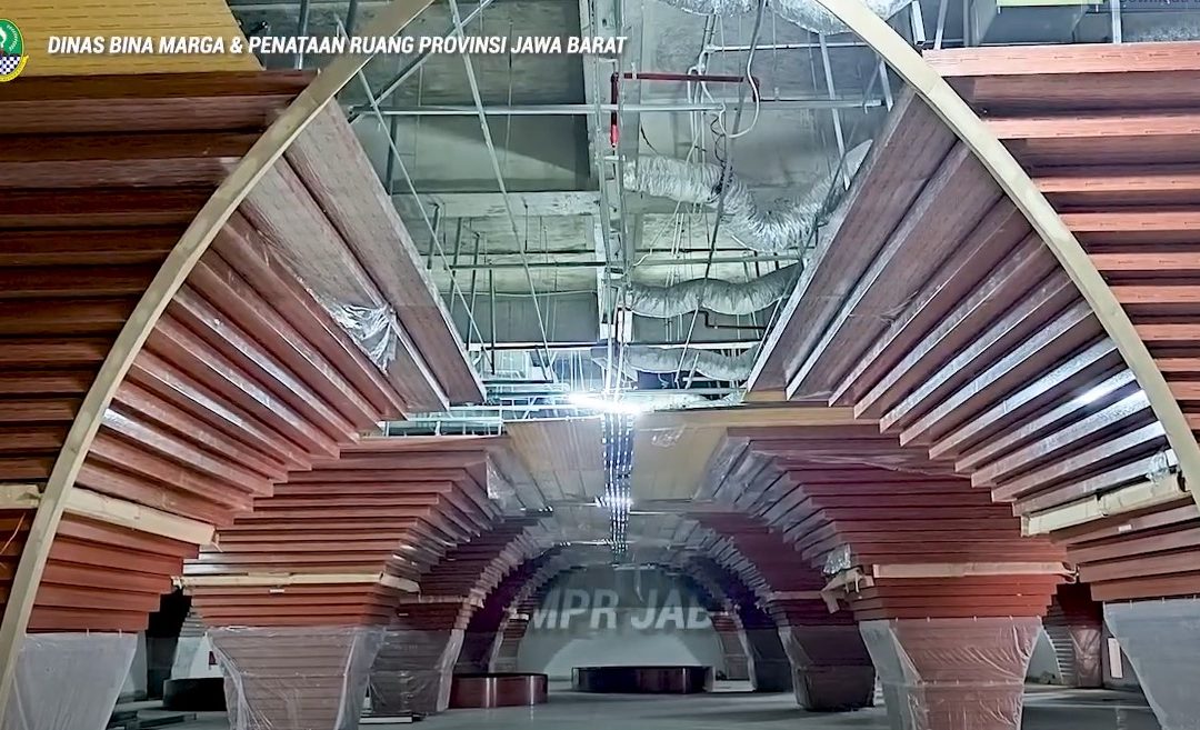 Progres Pembangunan Masjid Al-Jabbar Tahap IV – 25 Mei 2022