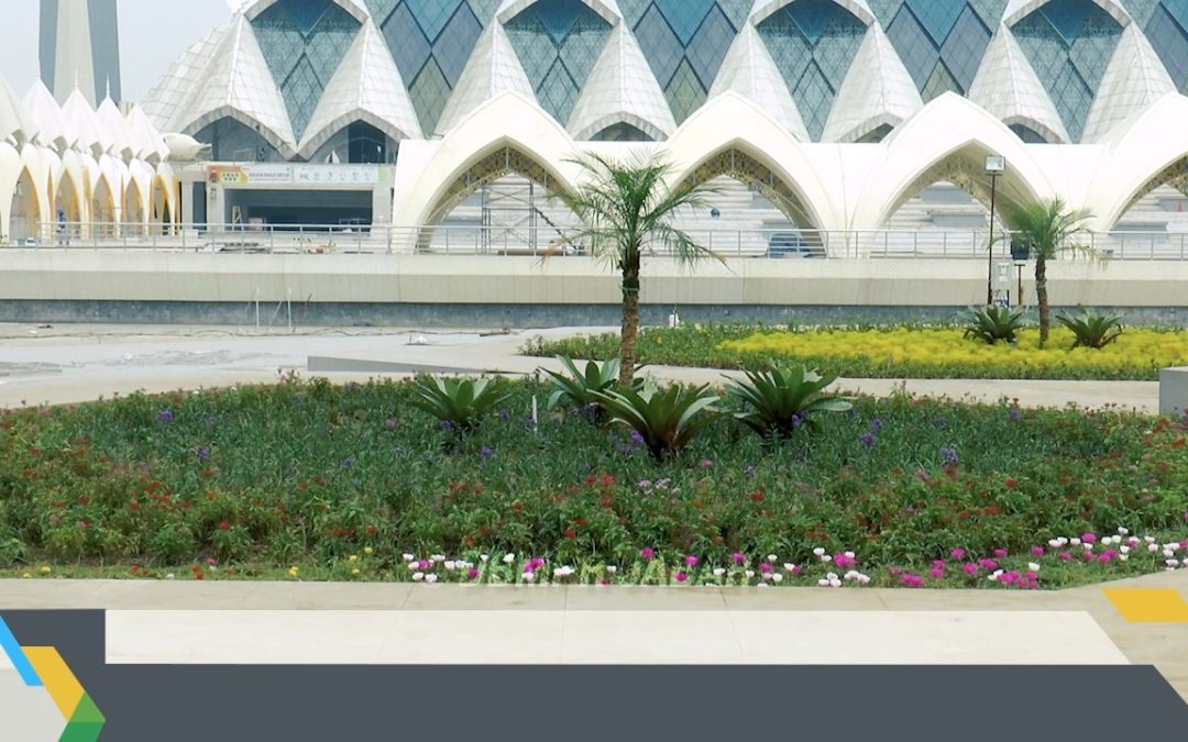 Progres Pembangunan Masjid Raya Al Jabbar Tahap IV | 07 September 2022