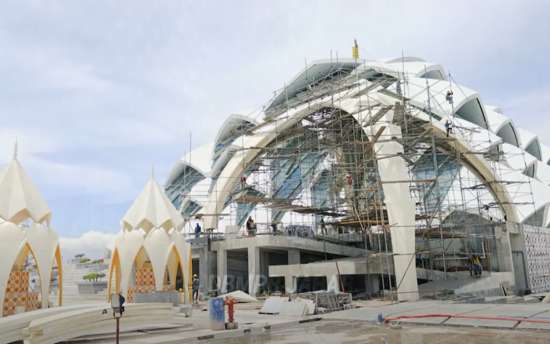 Progres Pembangunan Masjid Raya Al-Jabbar Tahap IV | 30 November 2022
